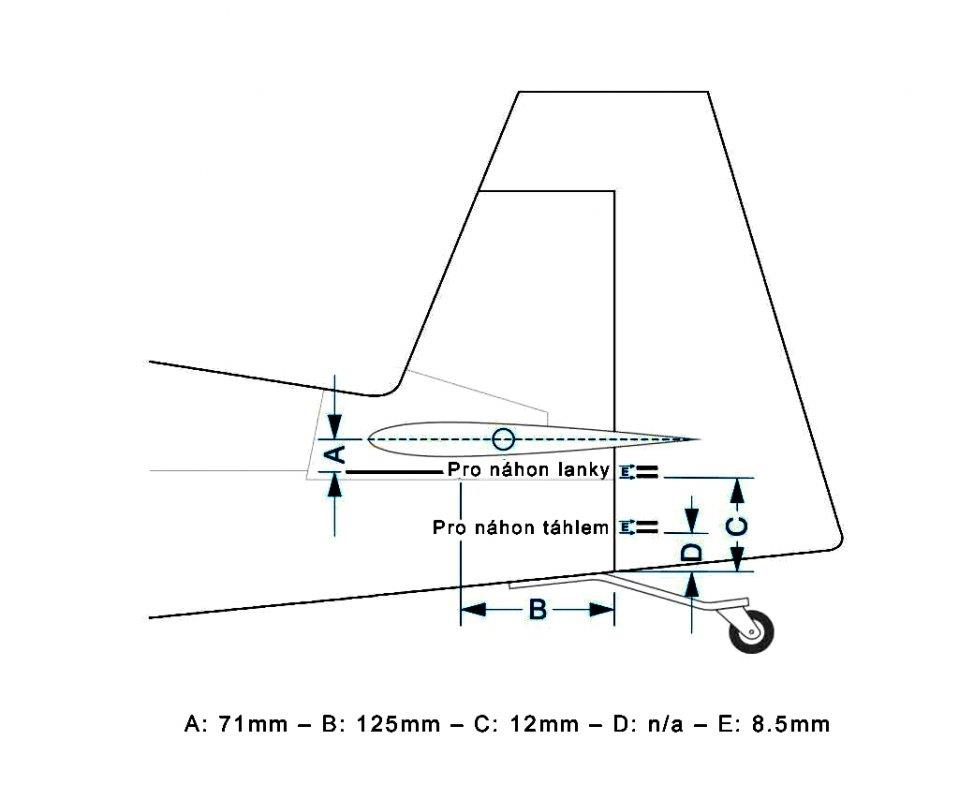 Pilot RC Laser 1850mm 35cc Red-White 73tum - 9