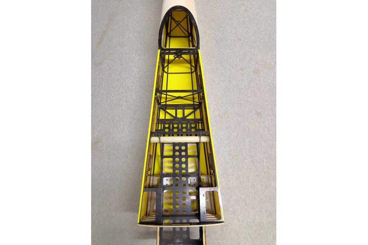 Pilot RC Laser 1850mm 35cc Yellow-Black 73tum - 4
