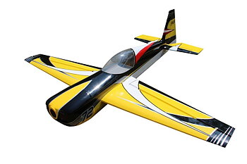 Pilot RC Laser 1850mm 35cc Yellow-Black 73tum