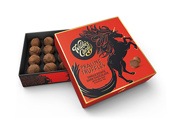 Pralinask från Willie´s Cacao - Mörk chokladtryffel