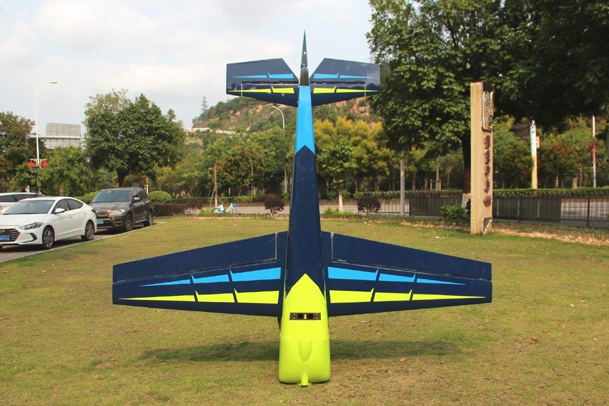 Pilot RC Slick 2600mm 120cc Green-Blue 103tum - 10