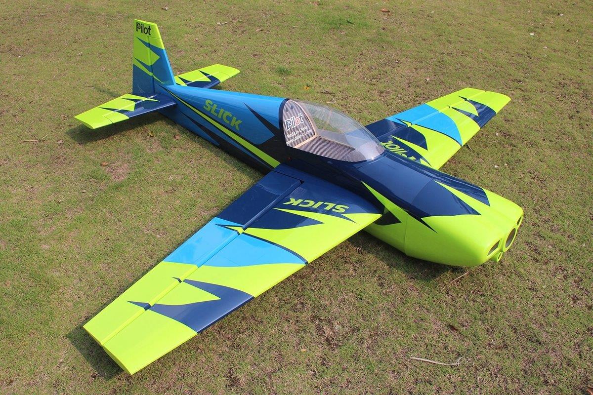 Pilot RC Slick 2600mm 120cc Green-Blue 103tum