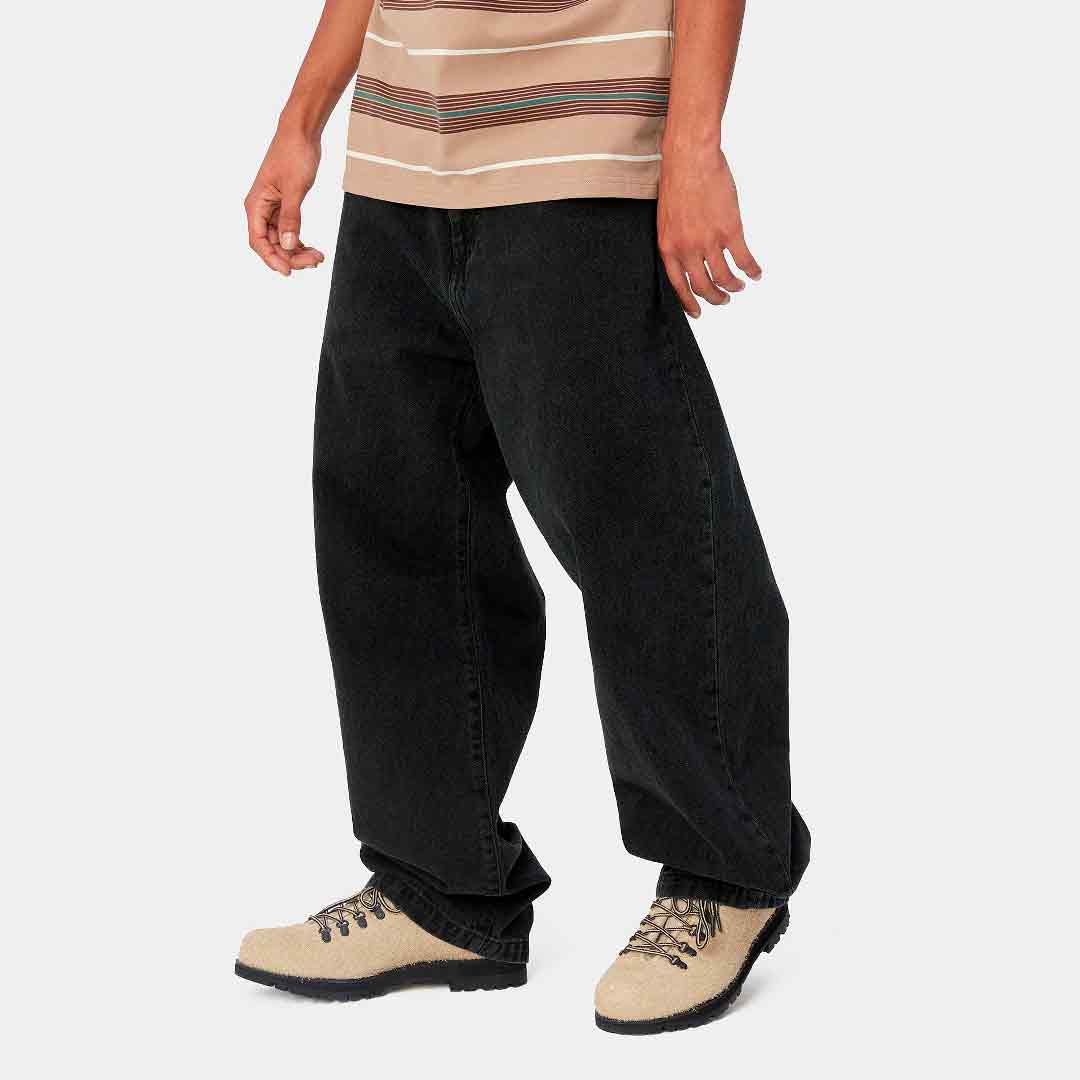 Carhartt WIP - Landon Pant Black Stone Washed - 3