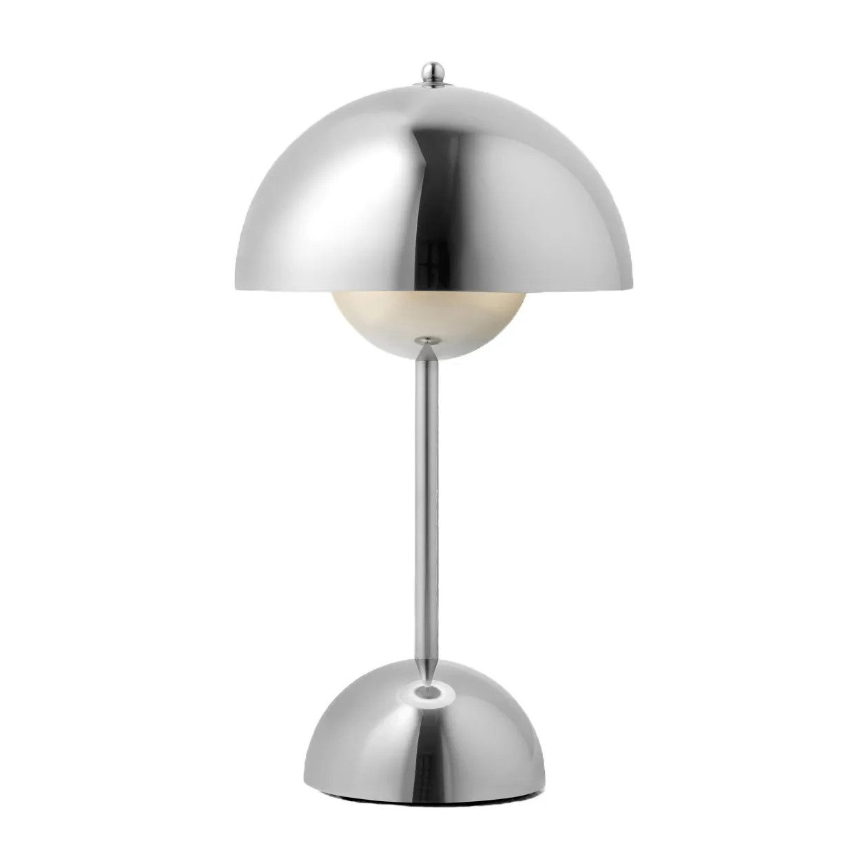 Flowerpot Portabel Bordslampa VP9 - Chrome - 2