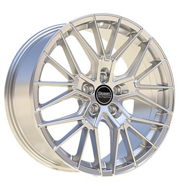 19" Ocean Navy Silver 5x108