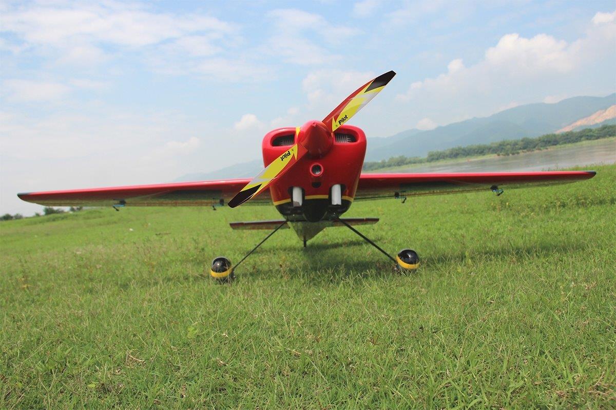 Pilot RC Slick 2600mm 120cc Yellow-Red-Black 103tum - 8