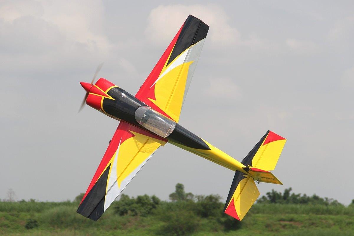 Pilot RC Slick 2600mm 120cc Yellow-Red-Black 103tum - 14