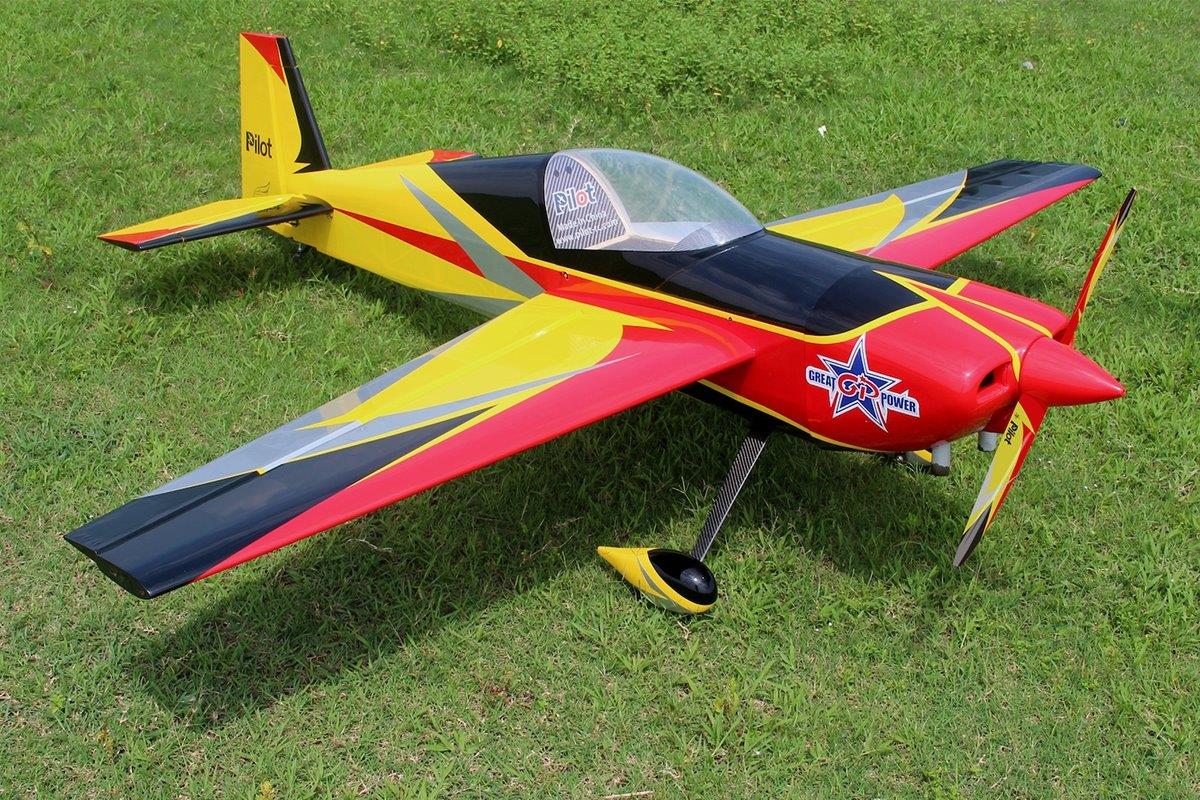 Pilot RC Slick 2600mm 120cc Yellow-Red-Black 103tum