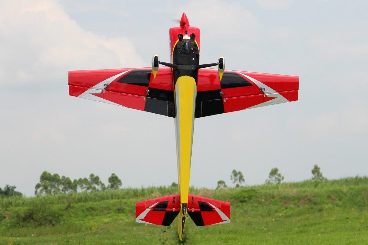 Pilot RC Slick 2600mm 120cc Yellow-Red-Black 103tum - 9