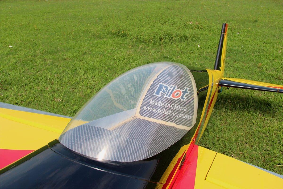 Pilot RC Slick 2600mm 120cc Yellow-Red-Black 103tum - 7