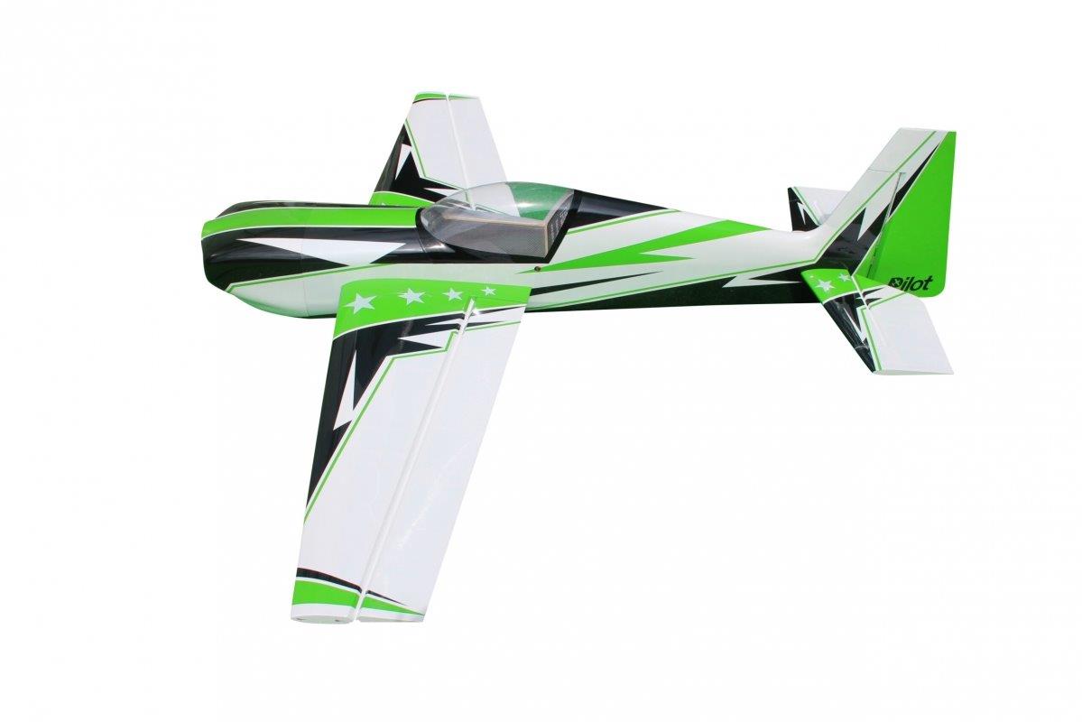 Pilot RC Laser 1702mm 35cc Green-Black 67tum