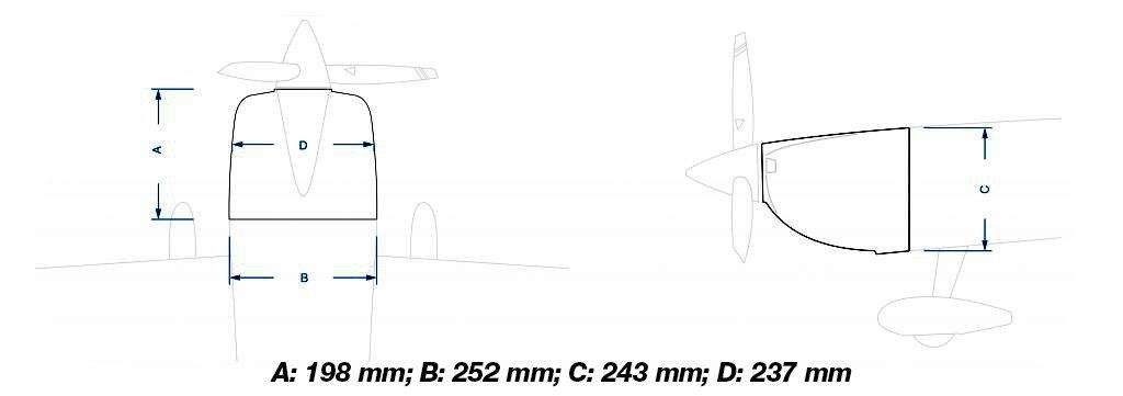 Pilot RC Extra NG 1970mm 35cc Red-Blue 78tum - 14