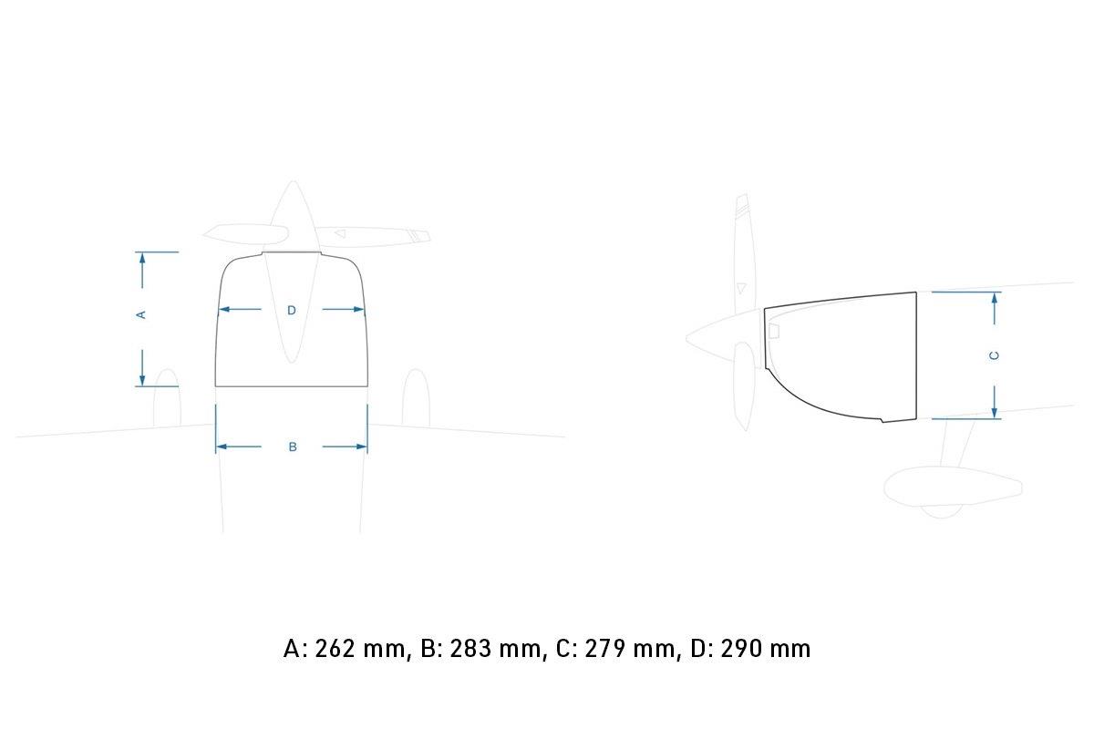 Pilot RC Extra NG 2290mm 60cc Red-Blue 90tum - 4