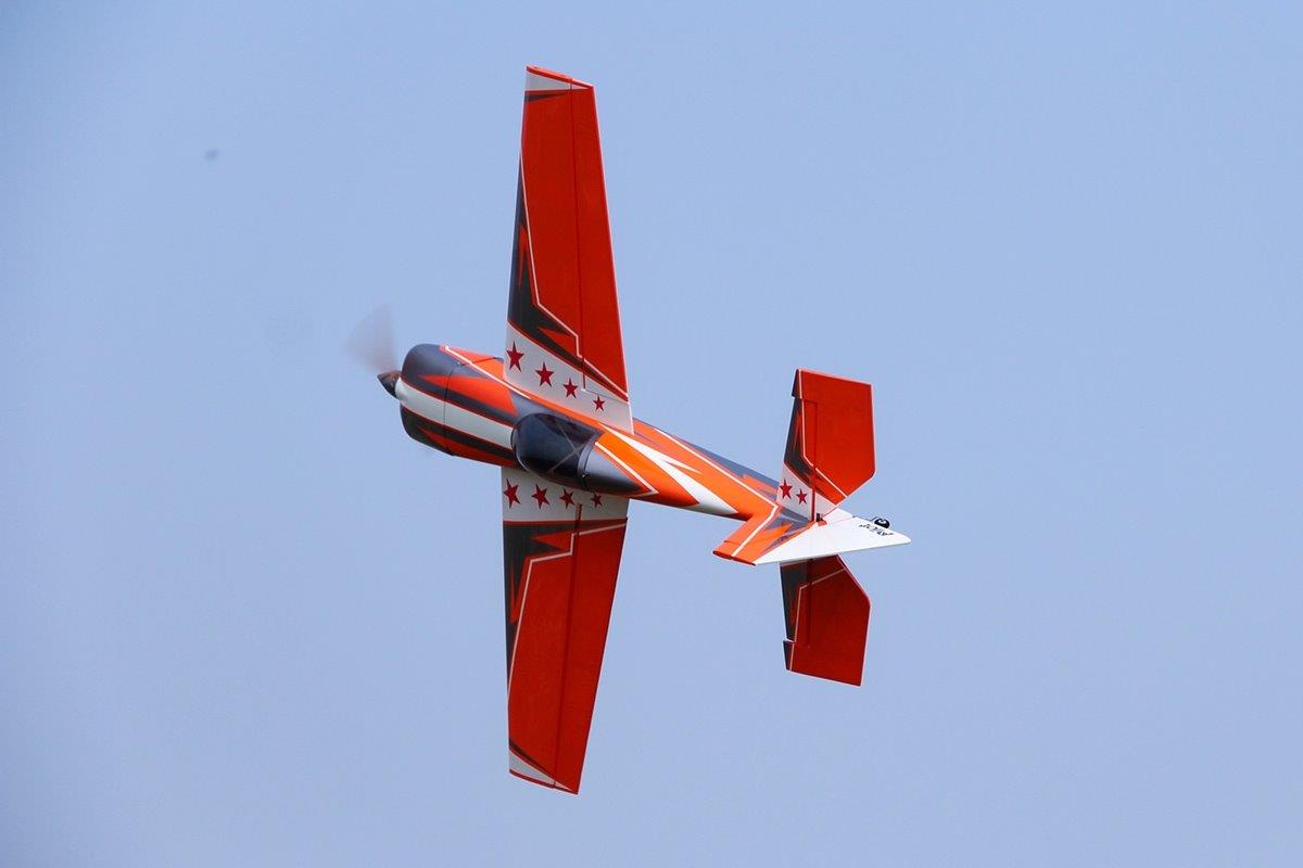 Pilot RC Laser 1528mm Orange-Black 60tum - 5