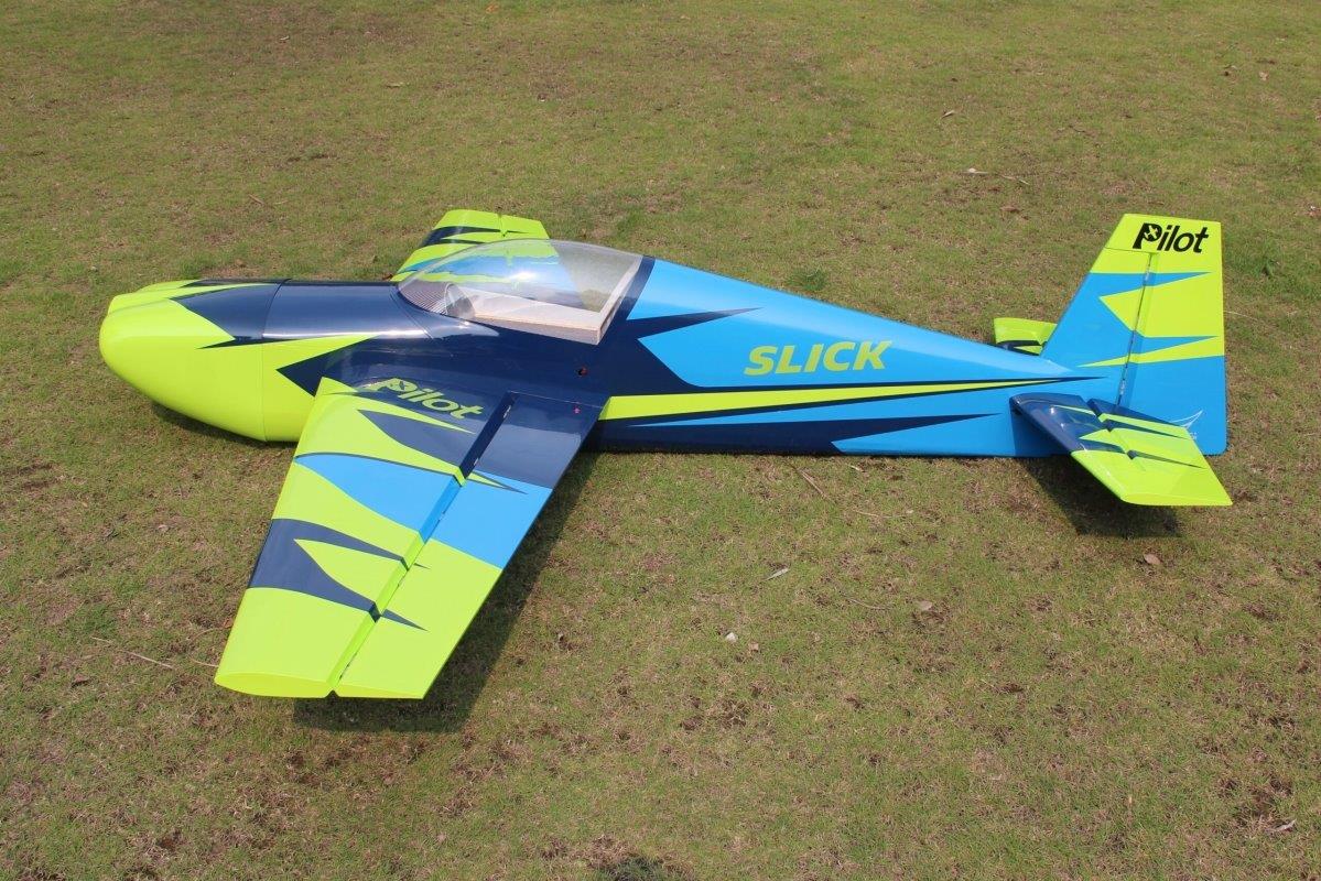 Pilot RC Slick 1526mm Green-Blue 60tum - 3