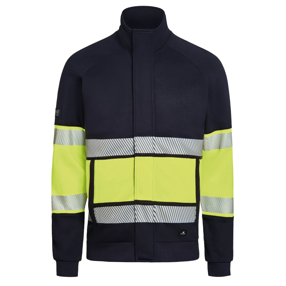 Pressure Sweatshirt med dragkedja, klass 1, Flam
