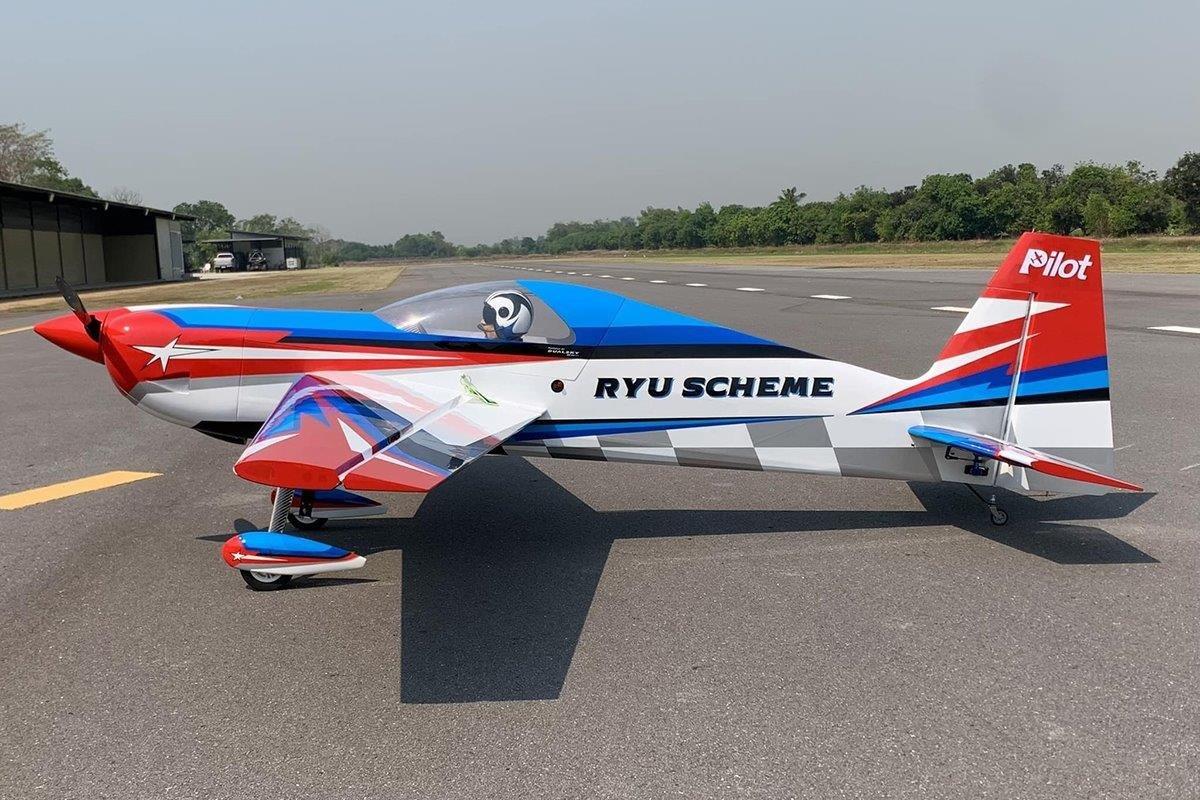 Pilot RC Laser V3 2610mm 120cc Blue-White Ryu 103tum - 2