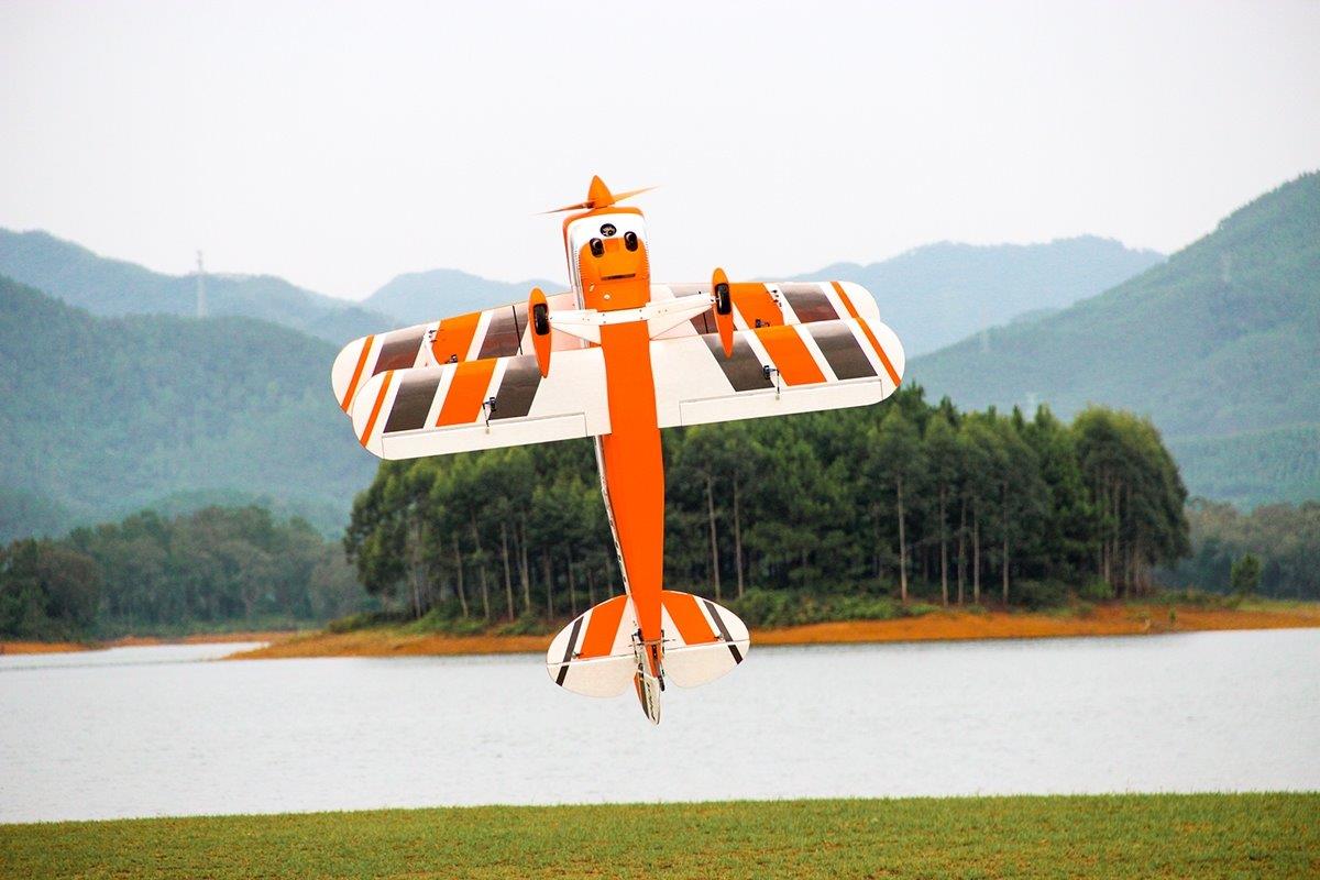 Pilot RC Pitts S2B Orange 2,2m 87tum - 6
