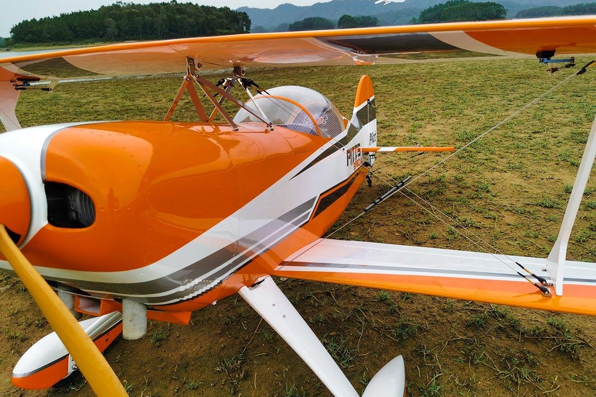 Pilot RC Pitts S2B Orange 2,2m 87tum - 9