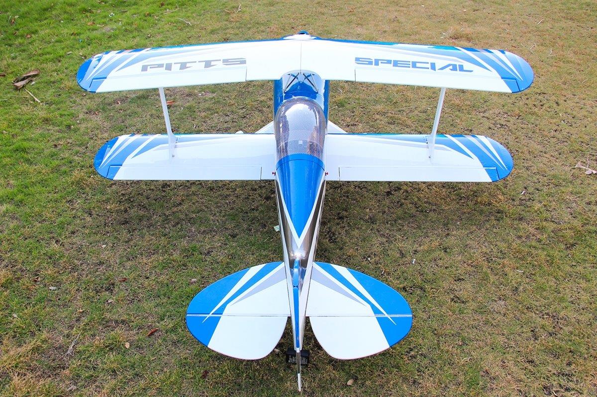 Pilot RC Pitts S2B Blue 2,2m 87tum - 2