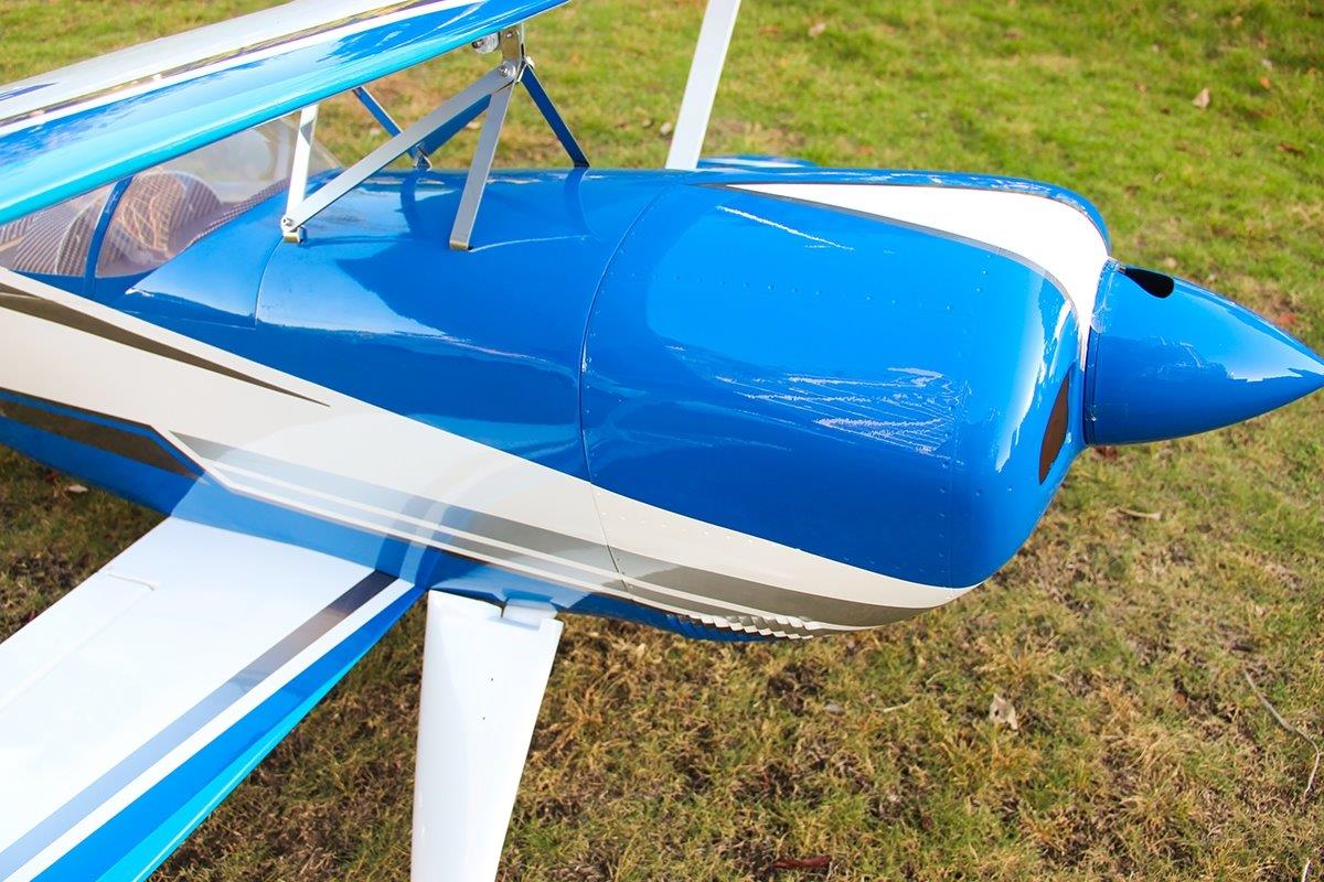 Pilot RC Pitts S2B Blue 2,2m 87tum - 4