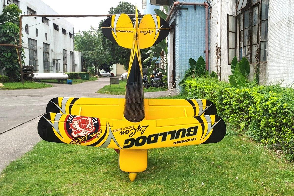 Pilot RC Pitts S2B Yellow Bulldog 2,2m 87tum - 2