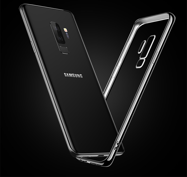 Samsung Galaxy S9+ Case & Card Holder - Protection & Convenient Card Management - Black - 2