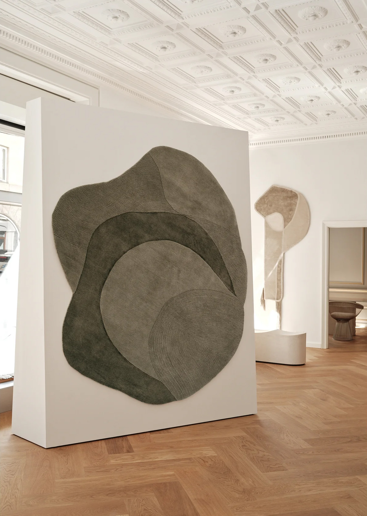 Optical Web Forest Rund 205x220cm - 2