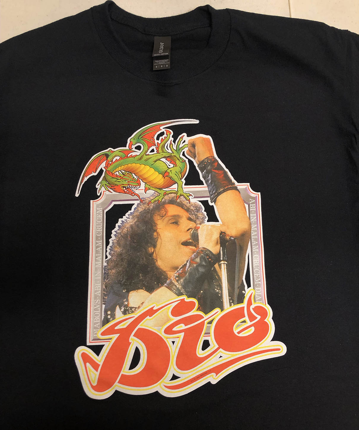 DIO - Dragon T-shirt - TRUST NO ONE RECORDINGS