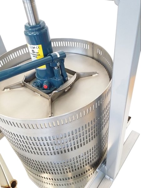 Hydraulische fruitpers Vares 50l / 5t - 6