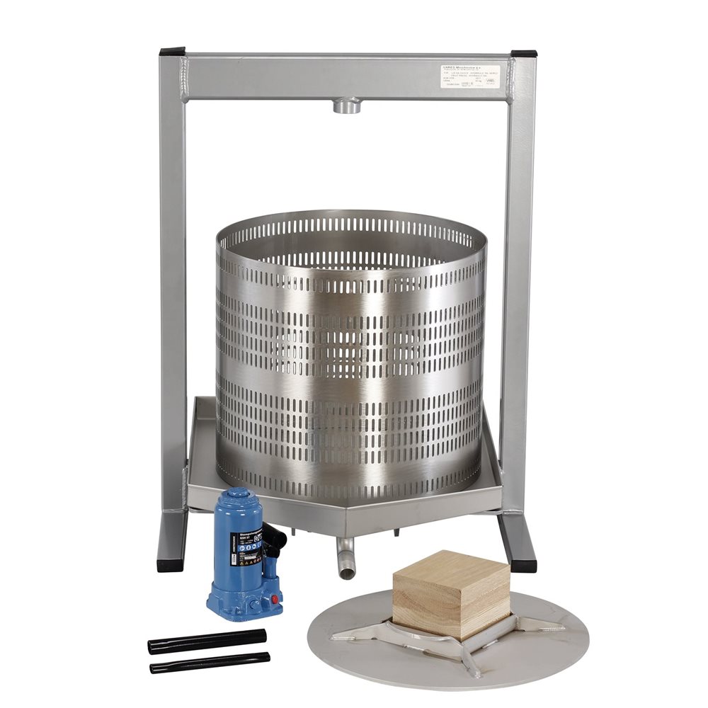 Hydraulische fruitpers Vares 50l / 5t - 4