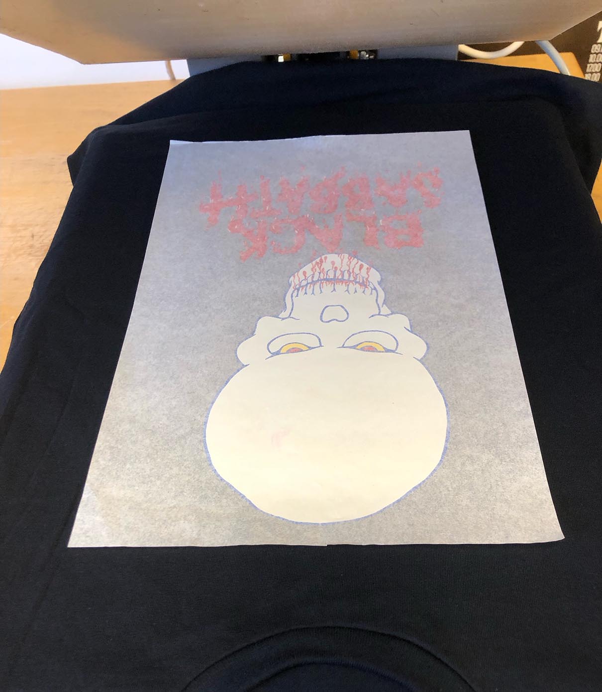 BLACK SABBATH - Skull T-shirt - 3