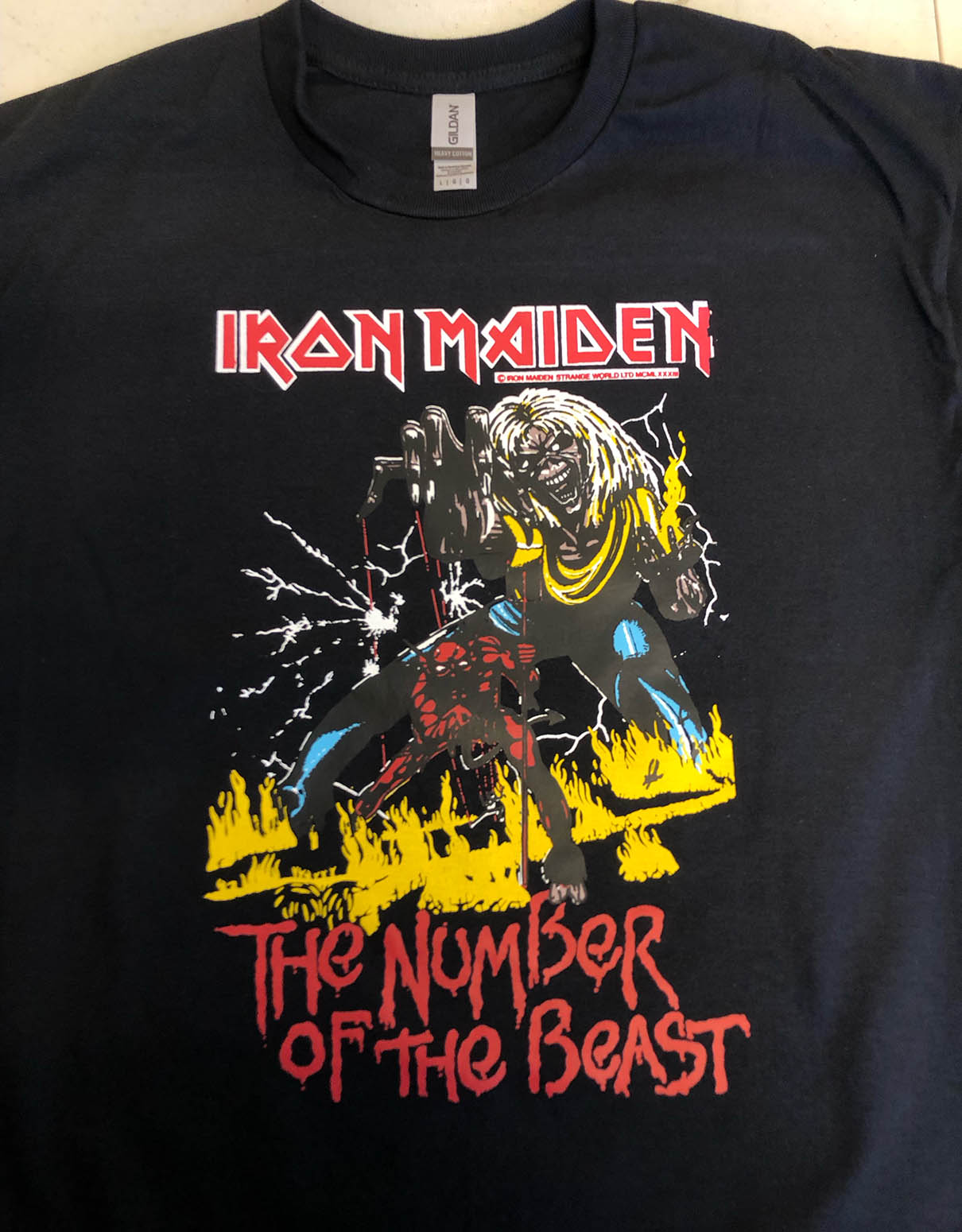 IRON MAIDEN - Number of the Beast T-shirt - 4