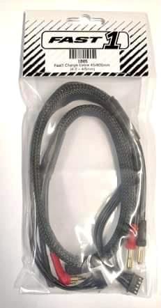 Laddkabel 4/5mm 4s LiPo till 4mm 600mm