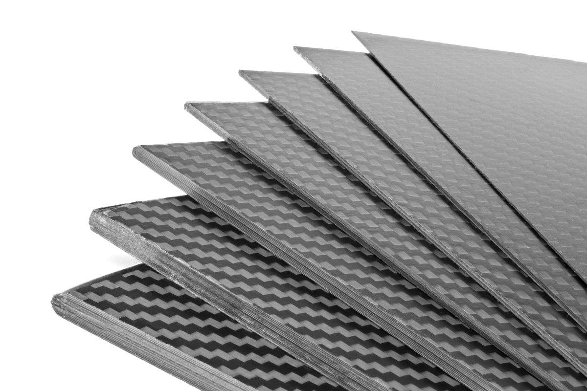Kolfiber Platta 1.0mm 40x25cm