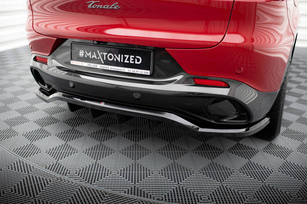 Maxton - CENTRAL REAR SPLITTER (WITH VERTICAL BARS) ALFA ROMEO TONALE MK1 - 3