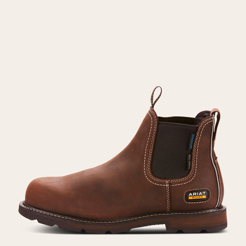 MNS Groundbreaker Chelsea EN ISO Waterproof Steel Toe Work Boot - 2