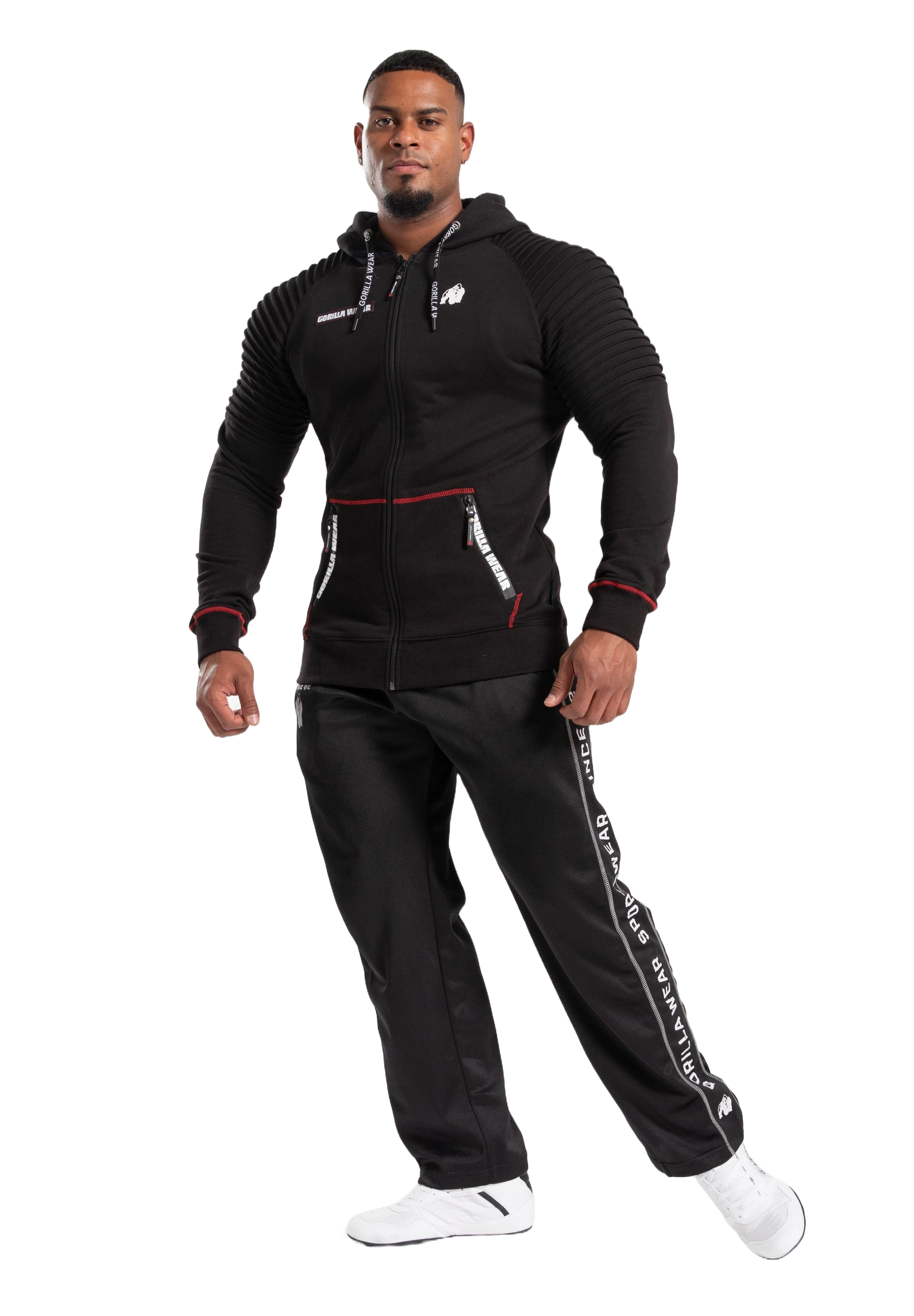 Georgia Zipped Hoodie, black - 6