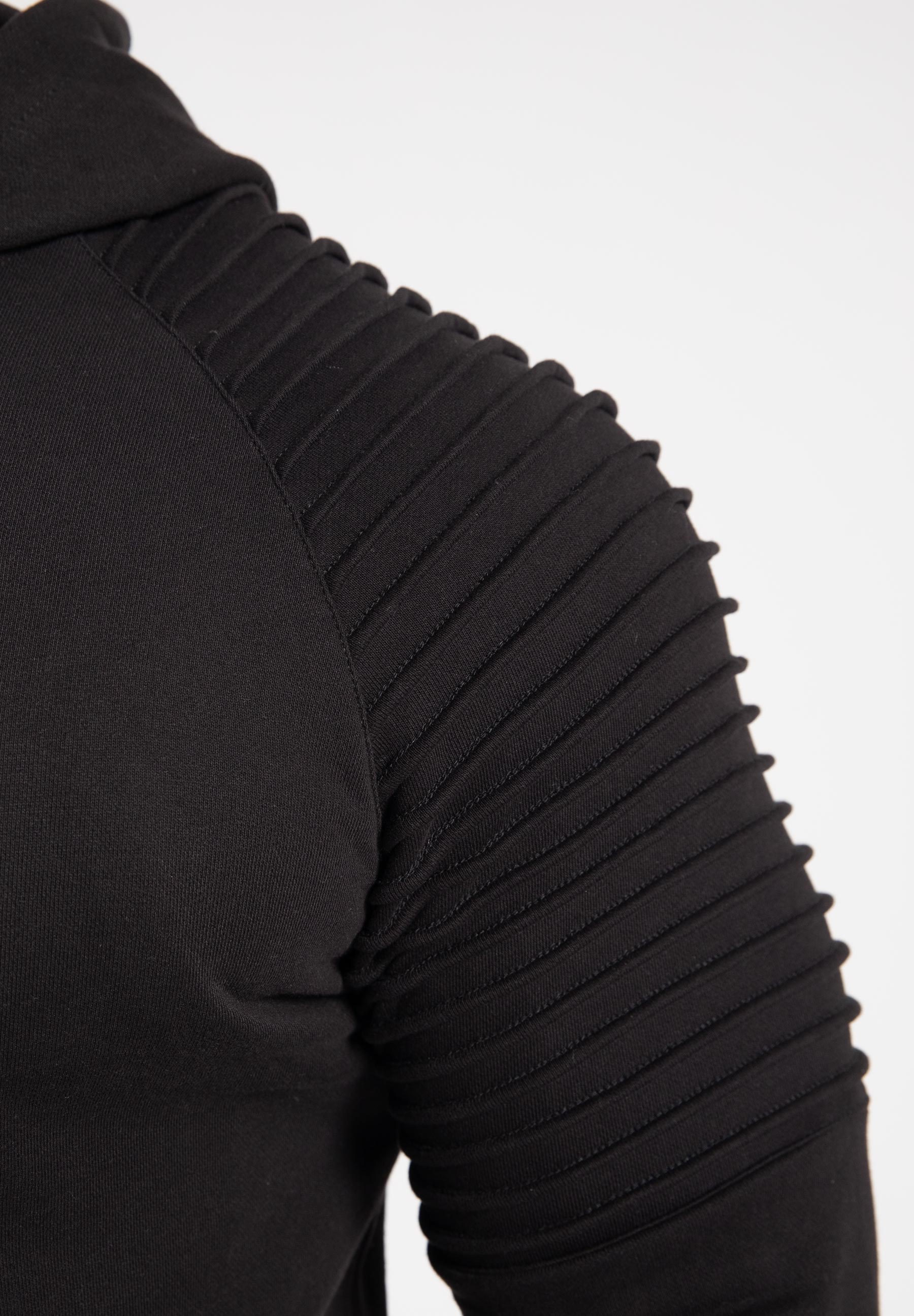 Georgia Zipped Hoodie, black - 8