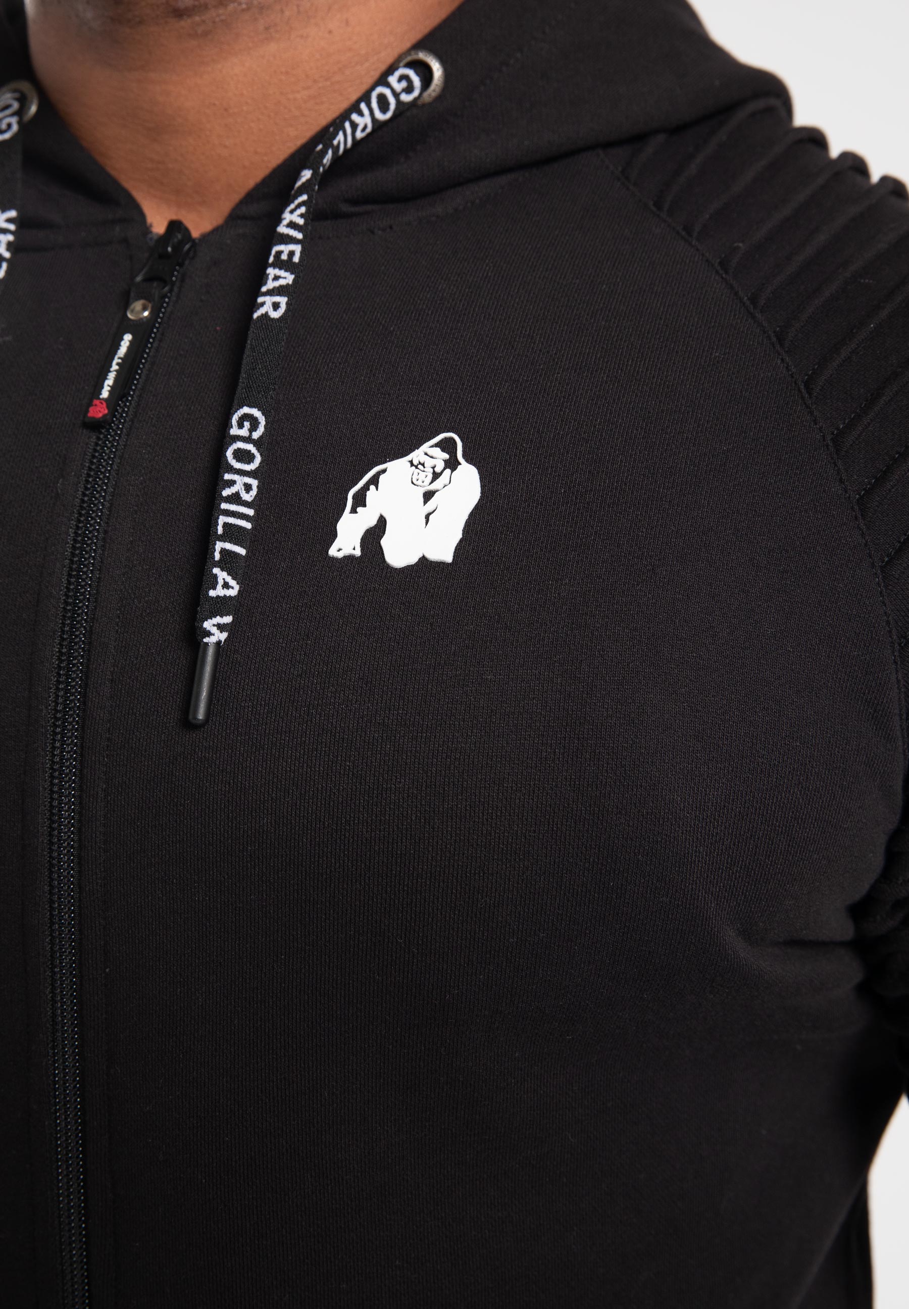 Georgia Zipped Hoodie, black - 7