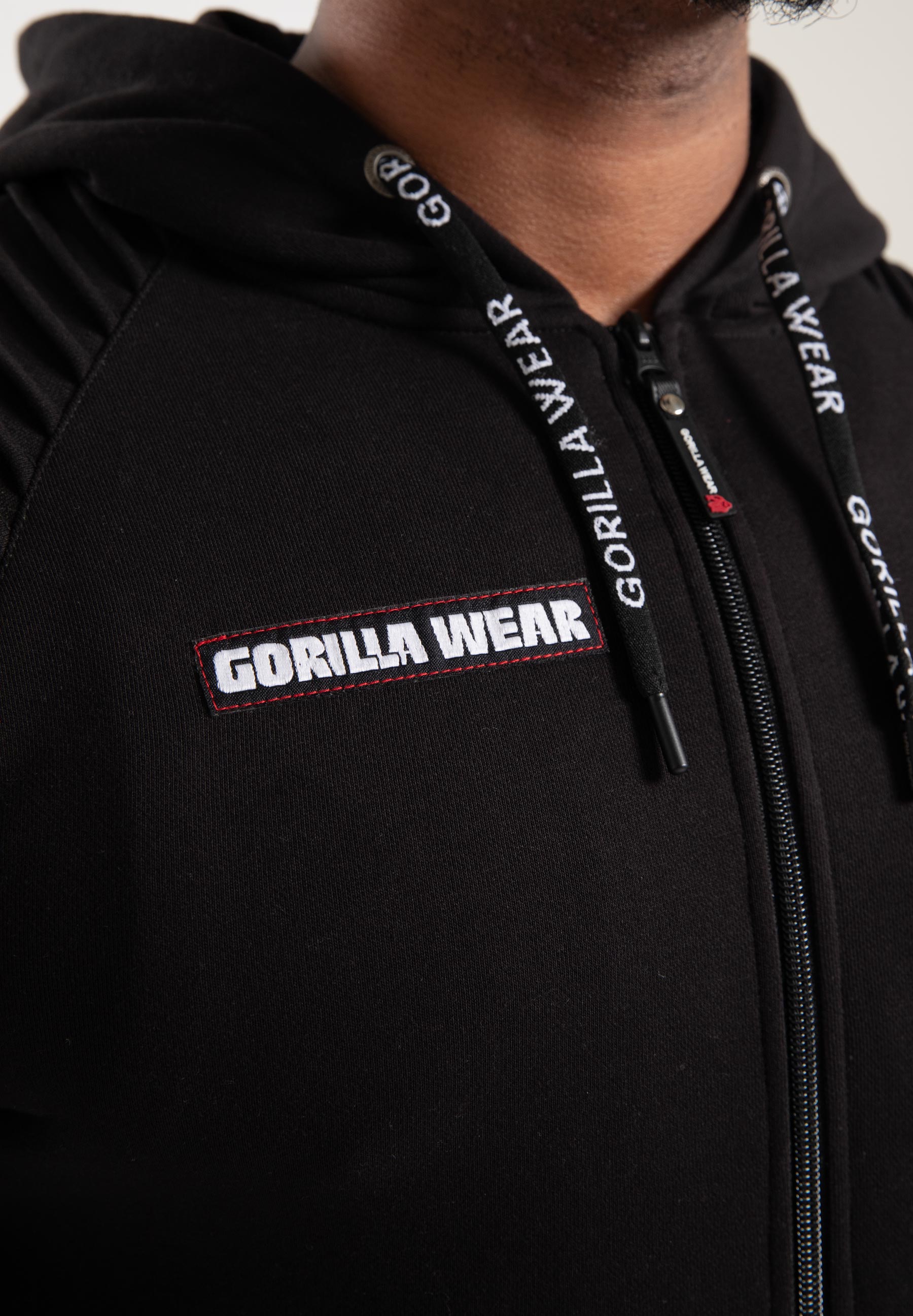 Georgia Zipped Hoodie, black - 9