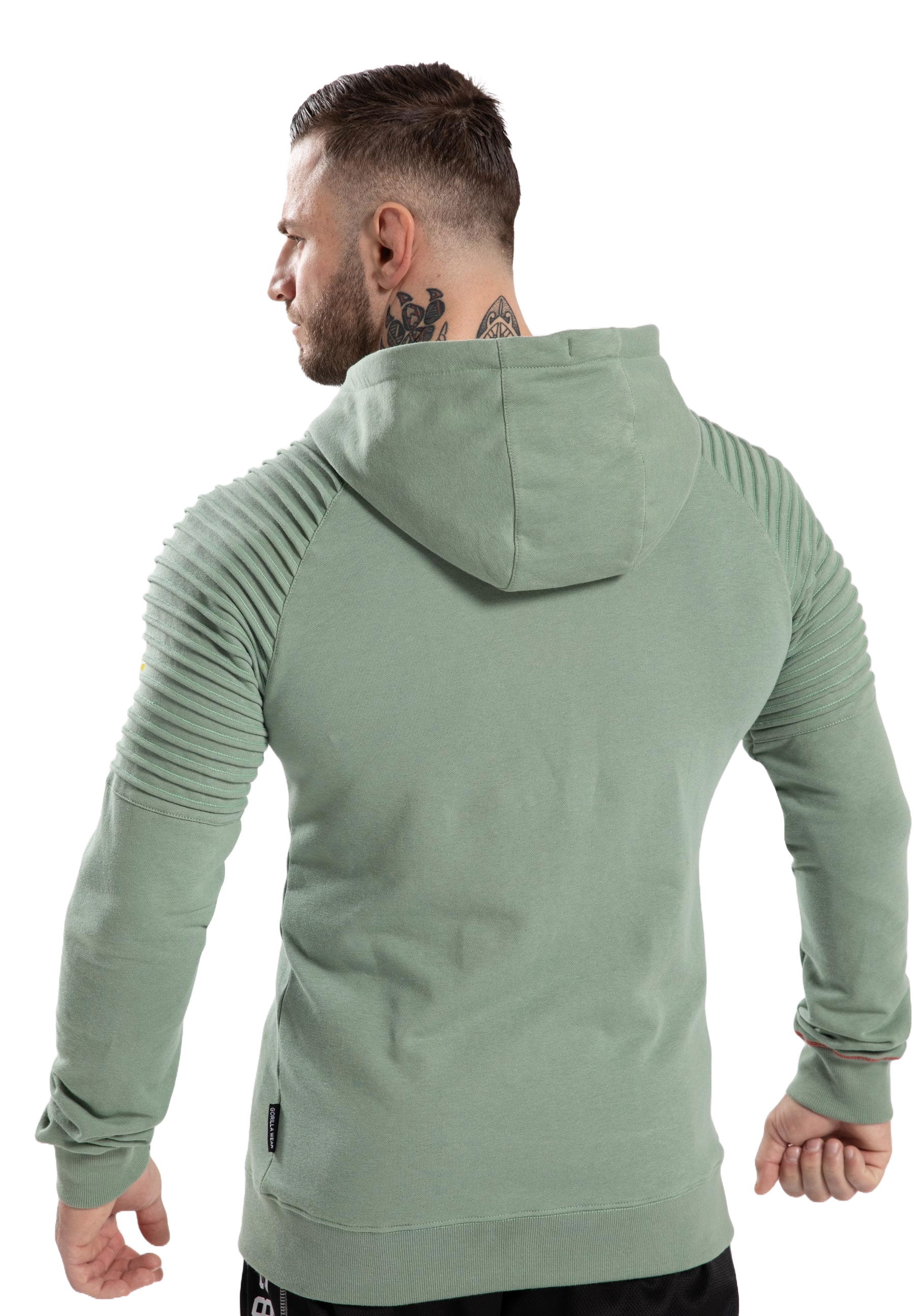 Georgia Zipped Hoodie, green bay - 2