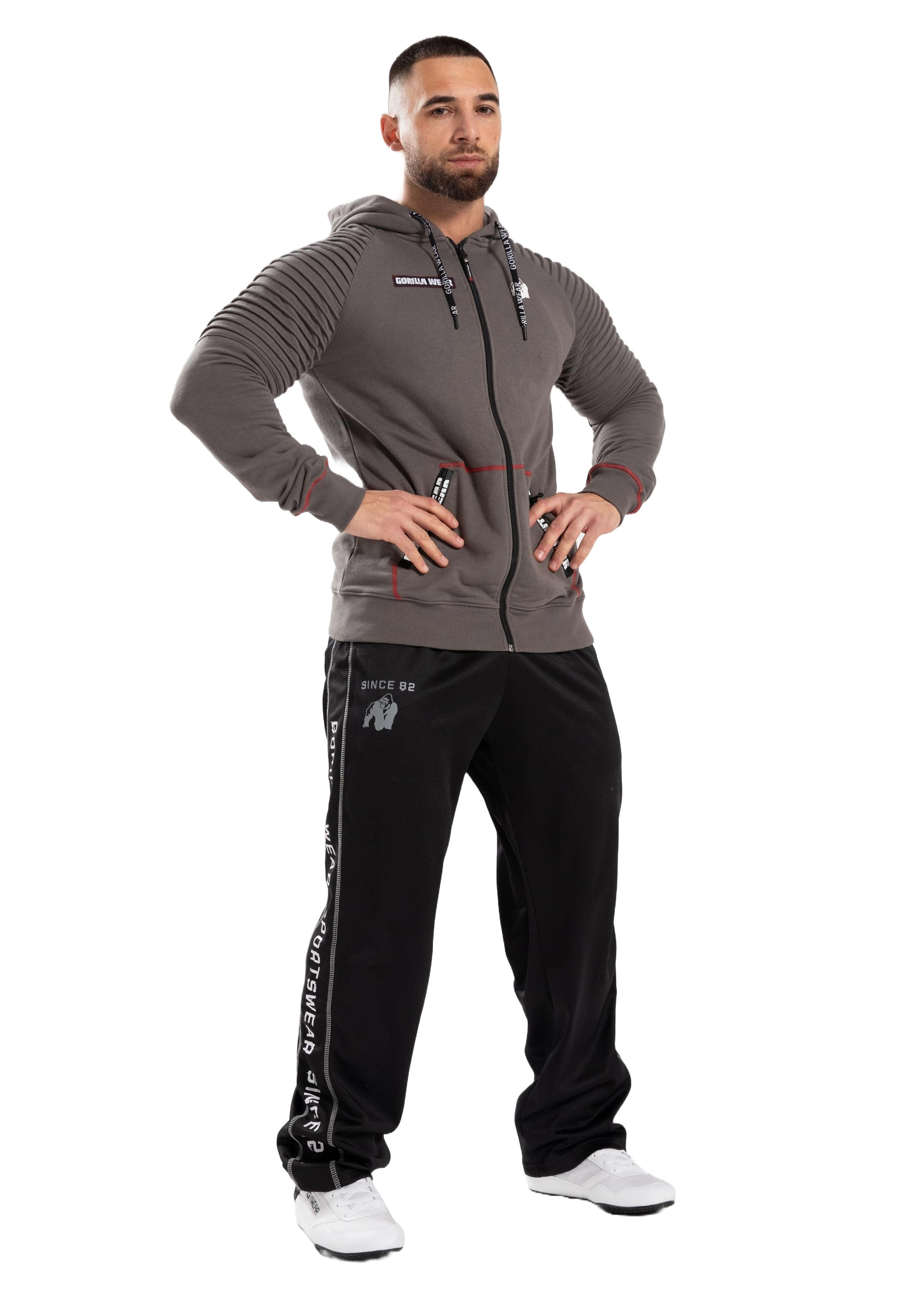 Georgia Zipped Hoodie, grey - 8