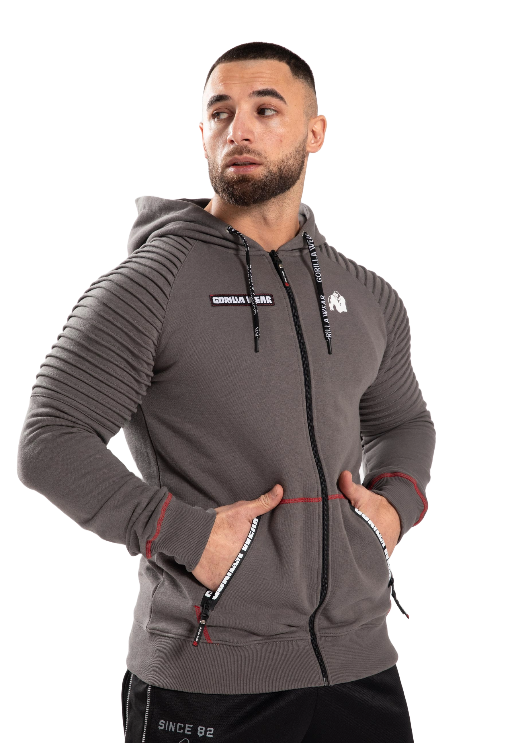 Georgia Zipped Hoodie, grey - 6