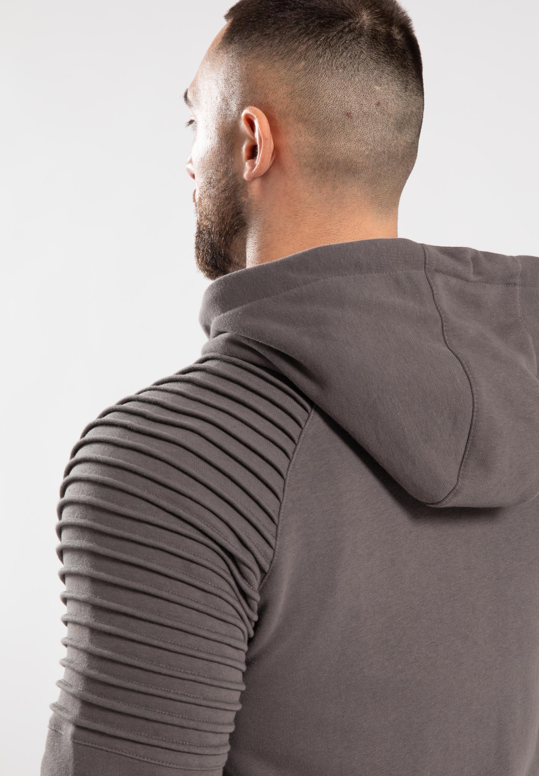 Georgia Zipped Hoodie, grey - 11