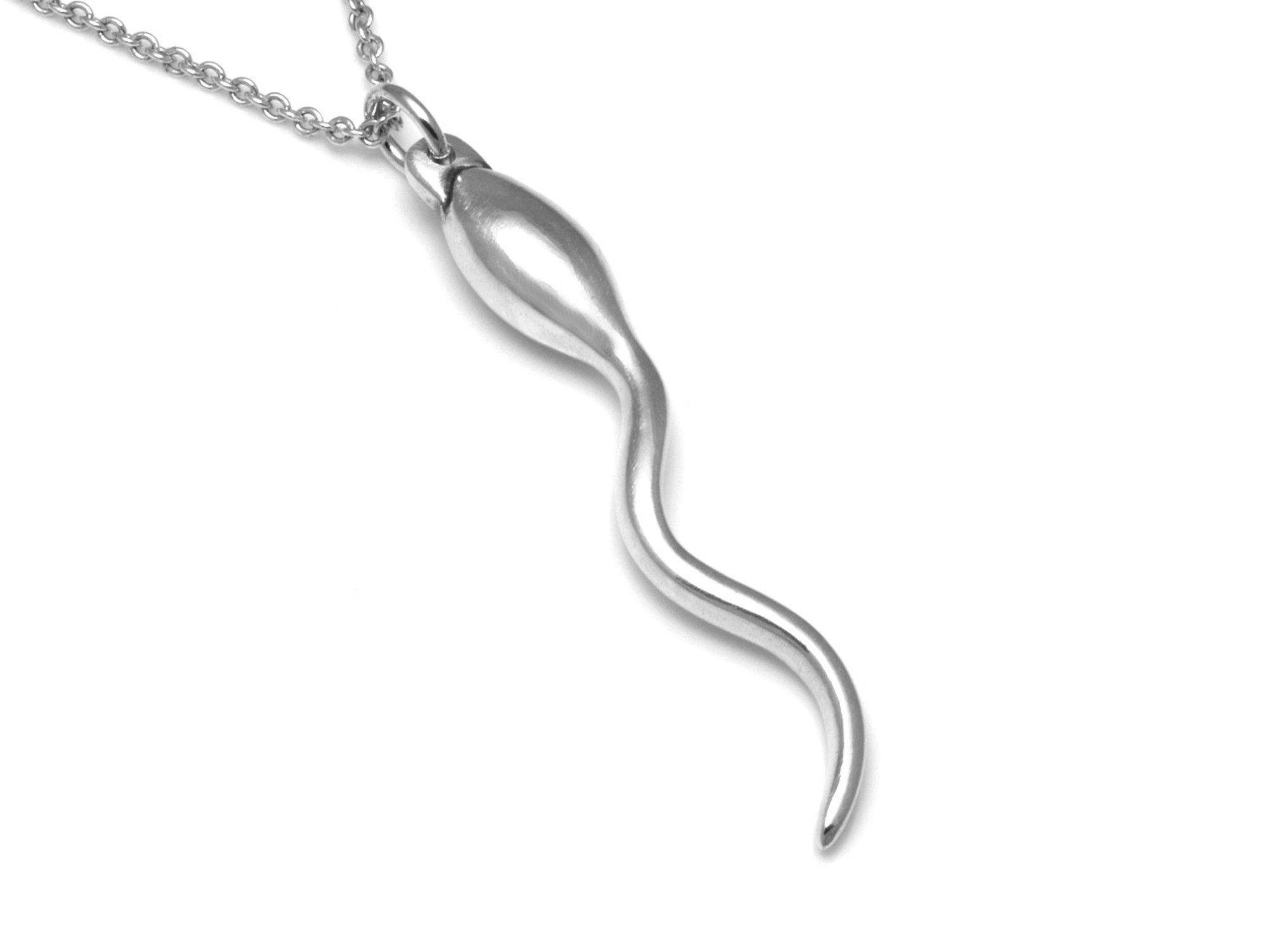 Spermie Halsband, Fertilitet Smycke i Silver