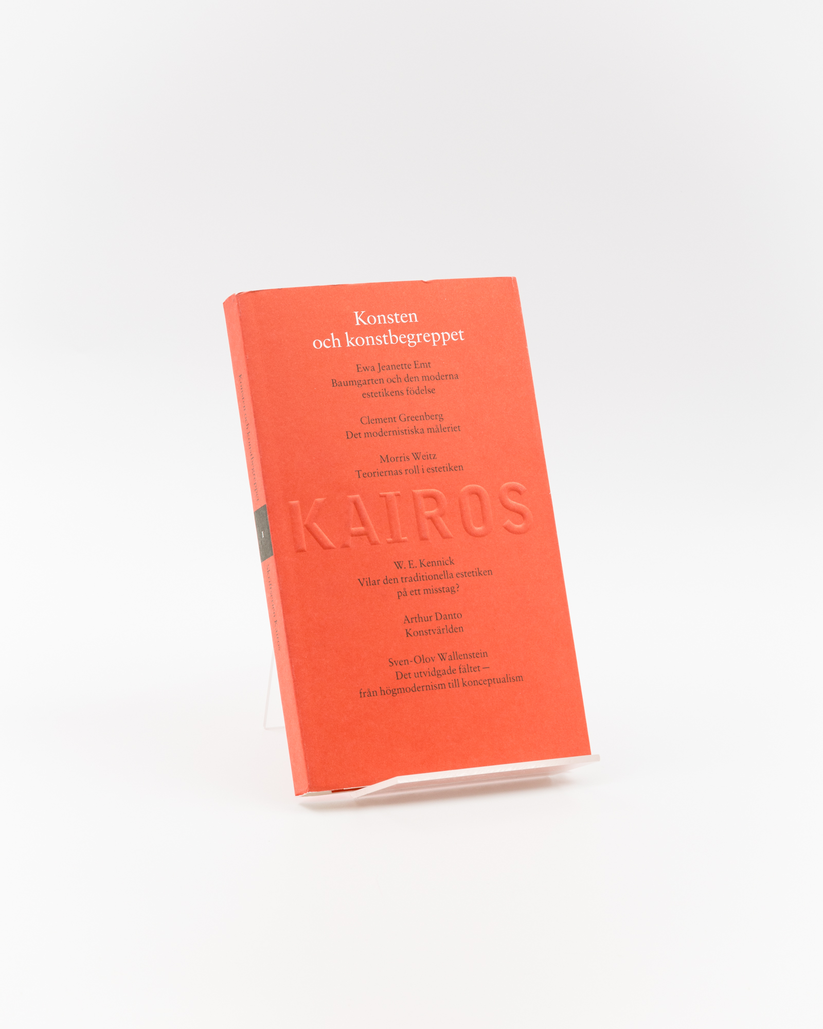 Kairos 1,  Konsten och konstbegreppet 