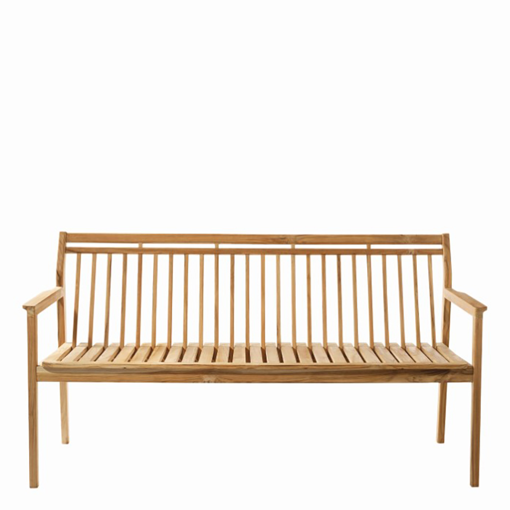 Sammen Table M2 + Soffa M11 + 3 Chairs M1 Teak - In stock - 6