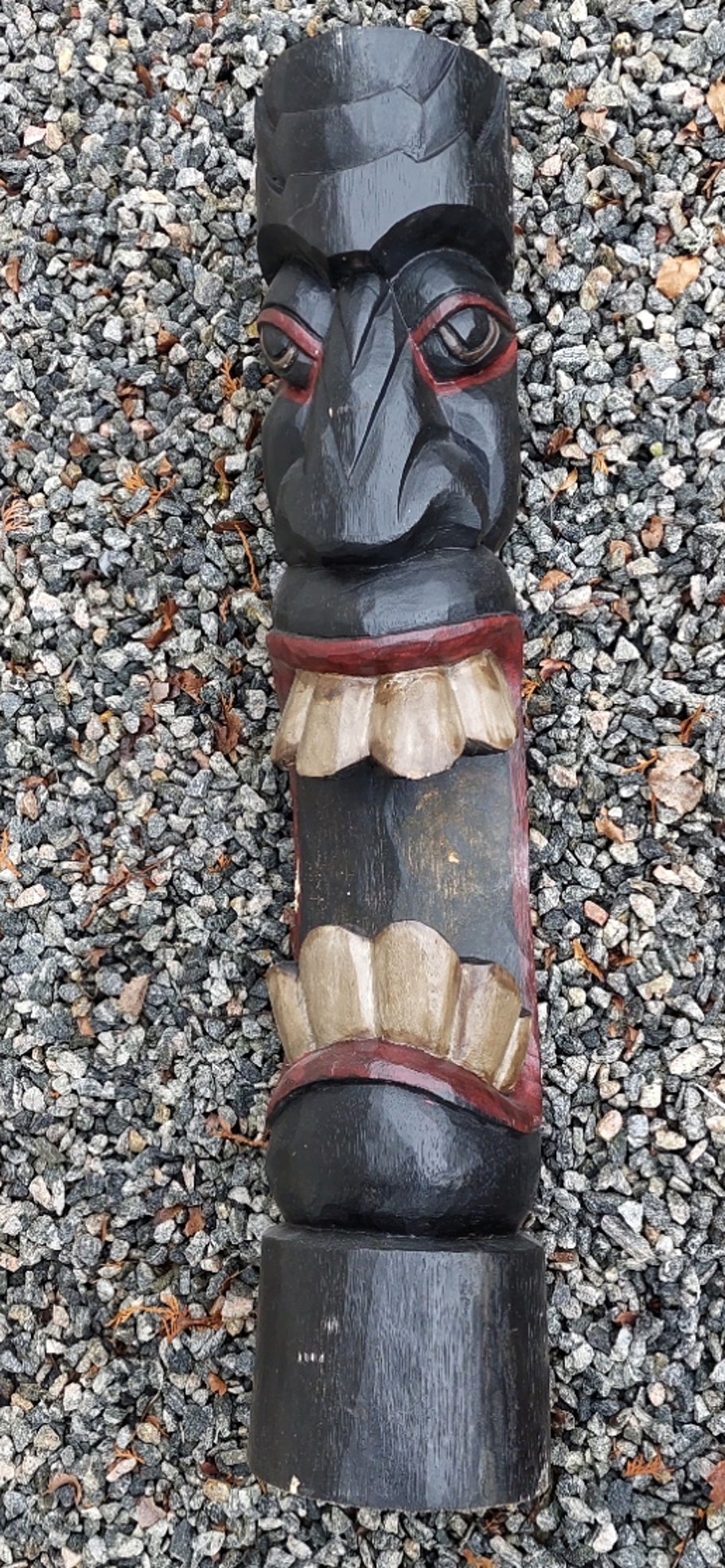 Maori Totem, Svart