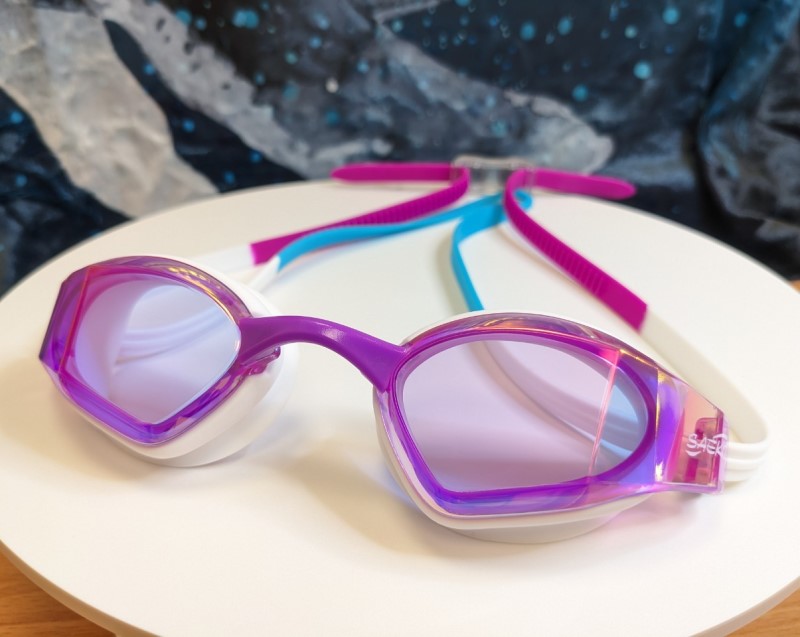 Schwimmbrille Gletscher lila Spiegel - Saeko - 4